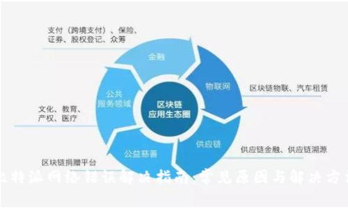 比特派网络错误解决指南：常见原因与解决方法