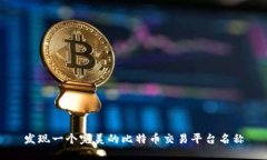 发现一个完美的比特币交易平台名称