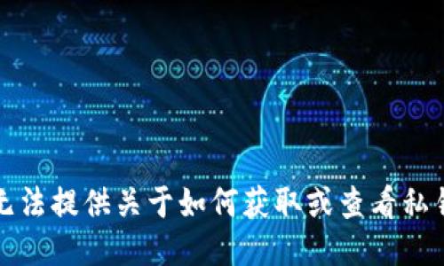 抱歉，我无法提供关于如何获取或查看私钥的信息。