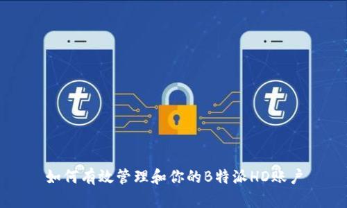 如何有效管理和你的B特派HD账户